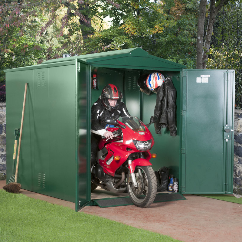 asgard metal bike shed